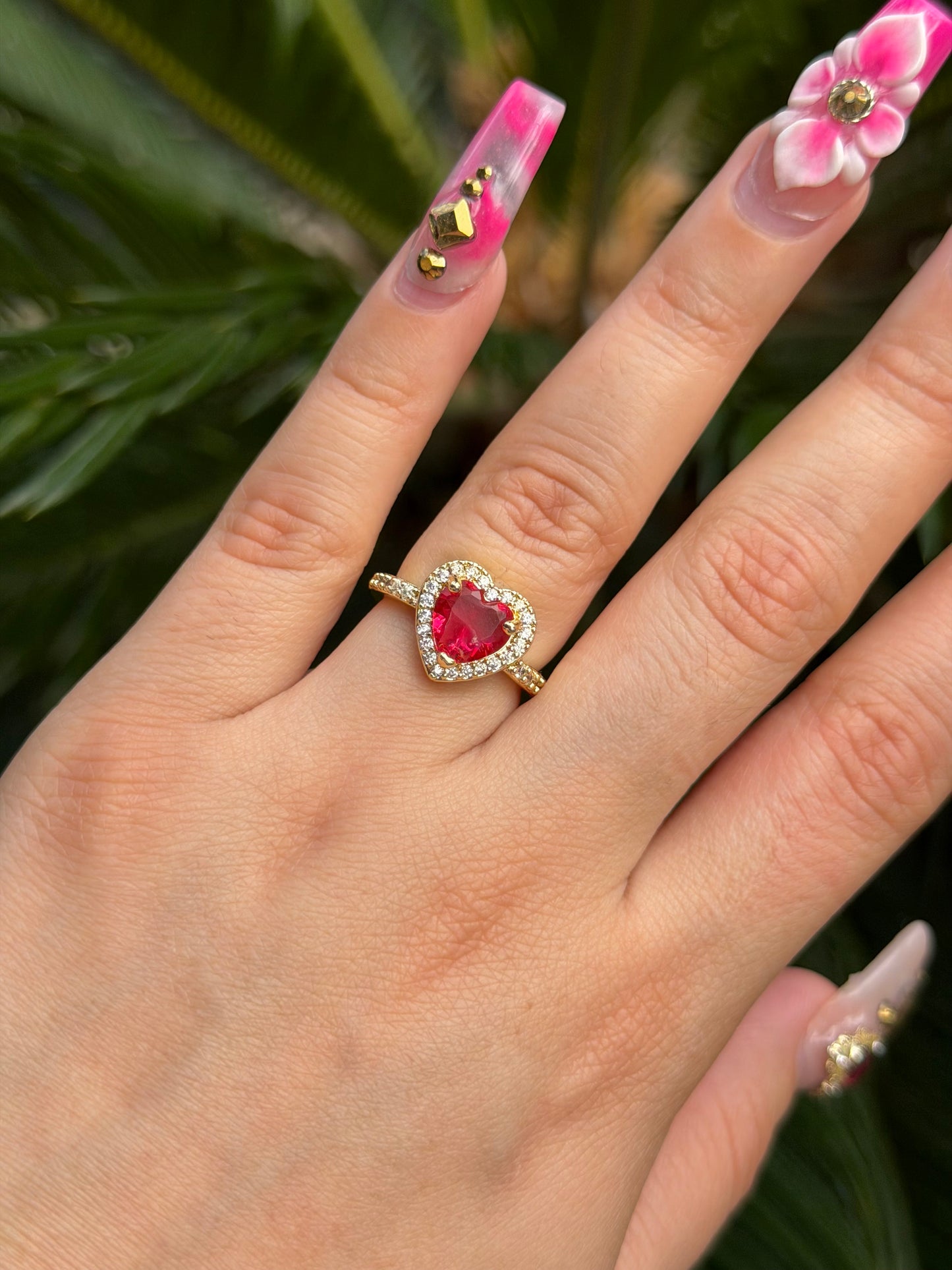 Heart Ring Adjustable